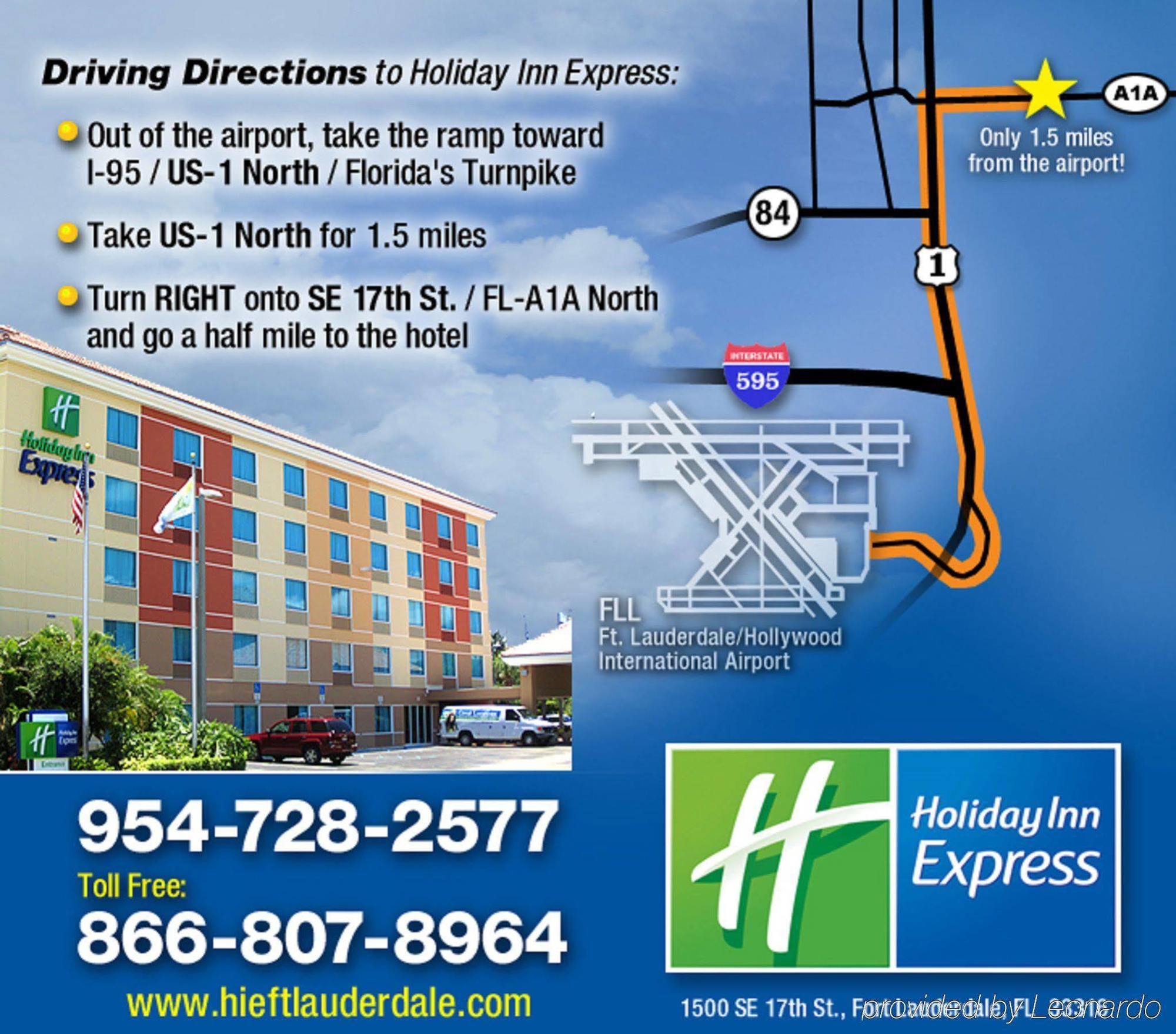 Holiday Inn Express Ft Lauderdale Cruise-Airport By Ihg Fort Lauderdale Exterior foto